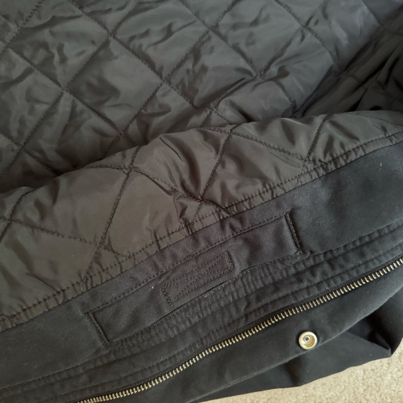 Levi's Mock Collar Utility Jacket Men's Medium Black - Picture 8 of 8